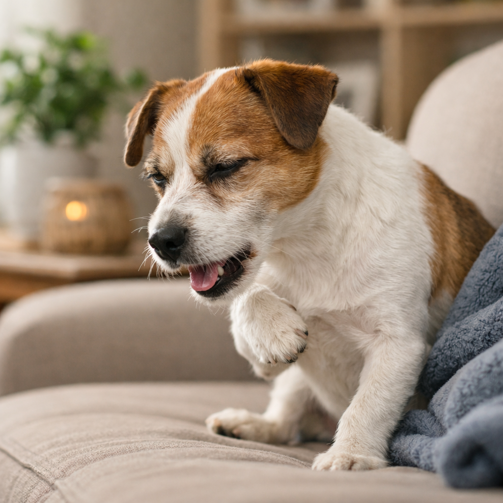 Cachorro tossindo em casa, sinal de alerta para problemas respiratórios ou cardíacos