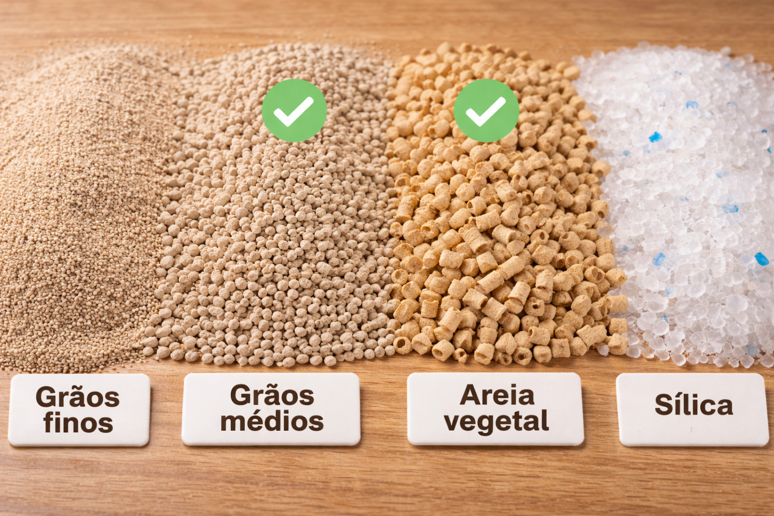 Tipos de areia para gatos que espalham menos pela casa